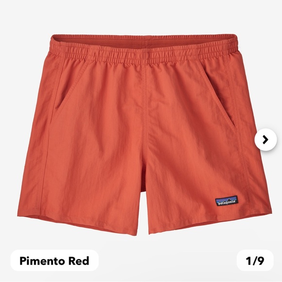 NWT Patagonia Women's 5" Baggies Shorts. Size Medium. - Picture 4 of 7